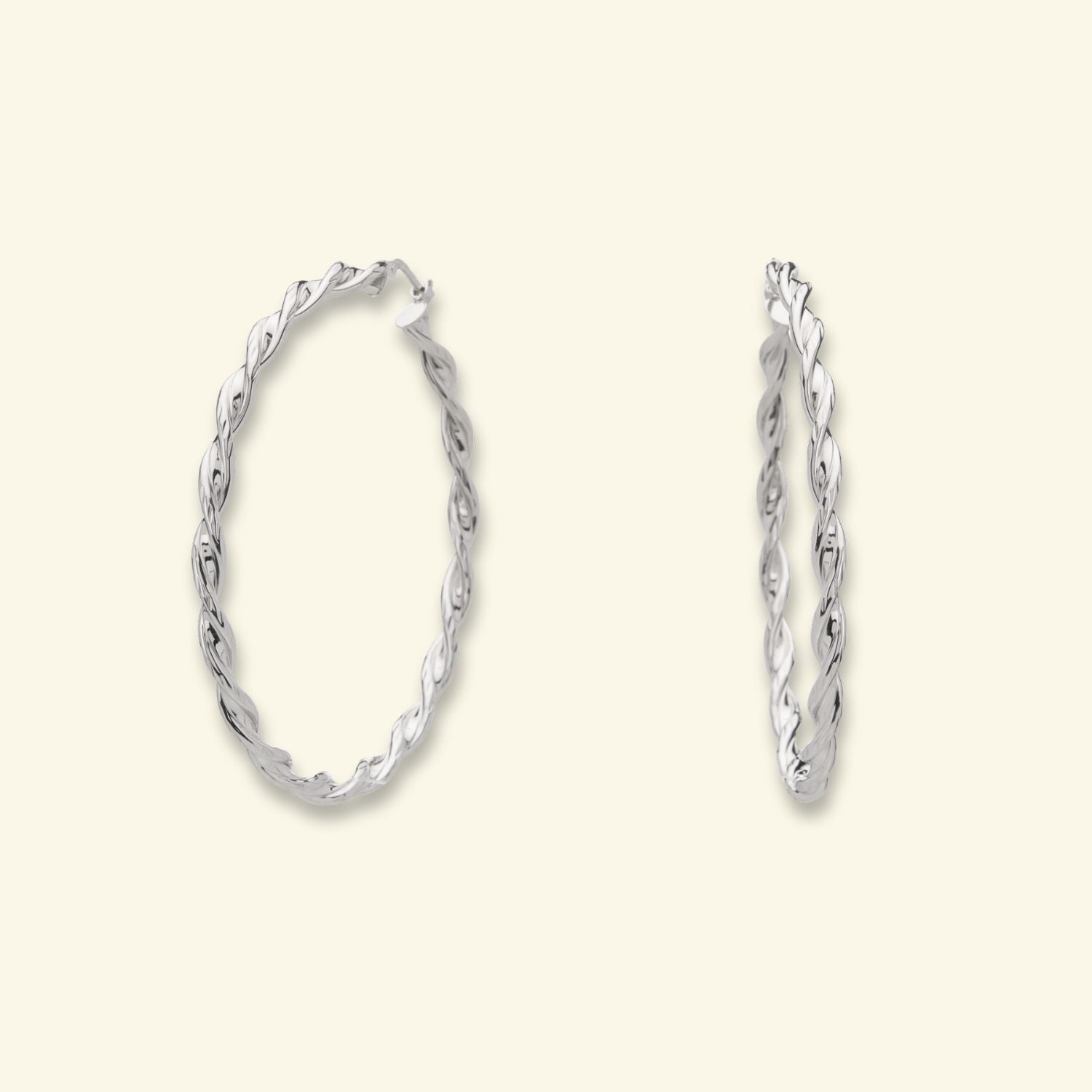 Contorta Hoop Earrings