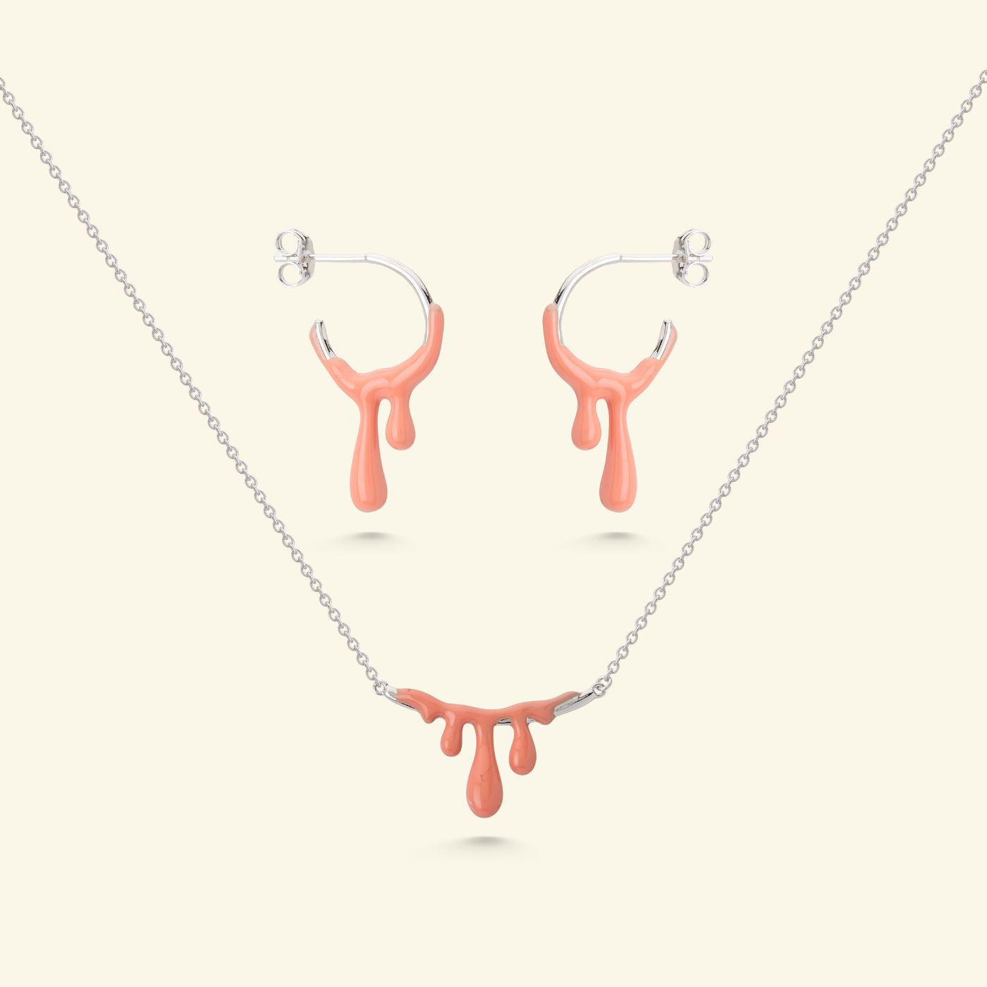 Gelato Tangerine Silver Set image 0