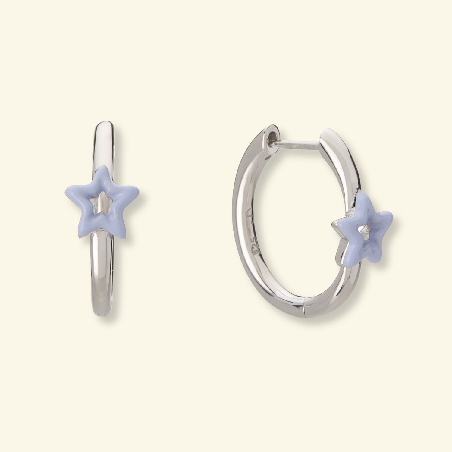 Cometa Star Hoop Earring image 0