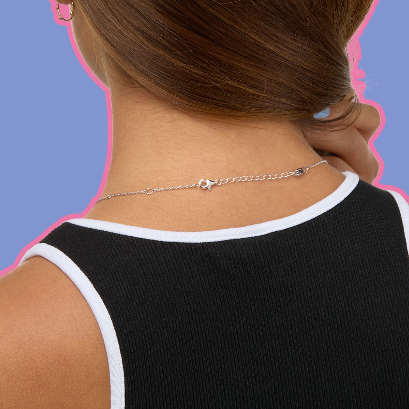 Silver Chain Extender image 2