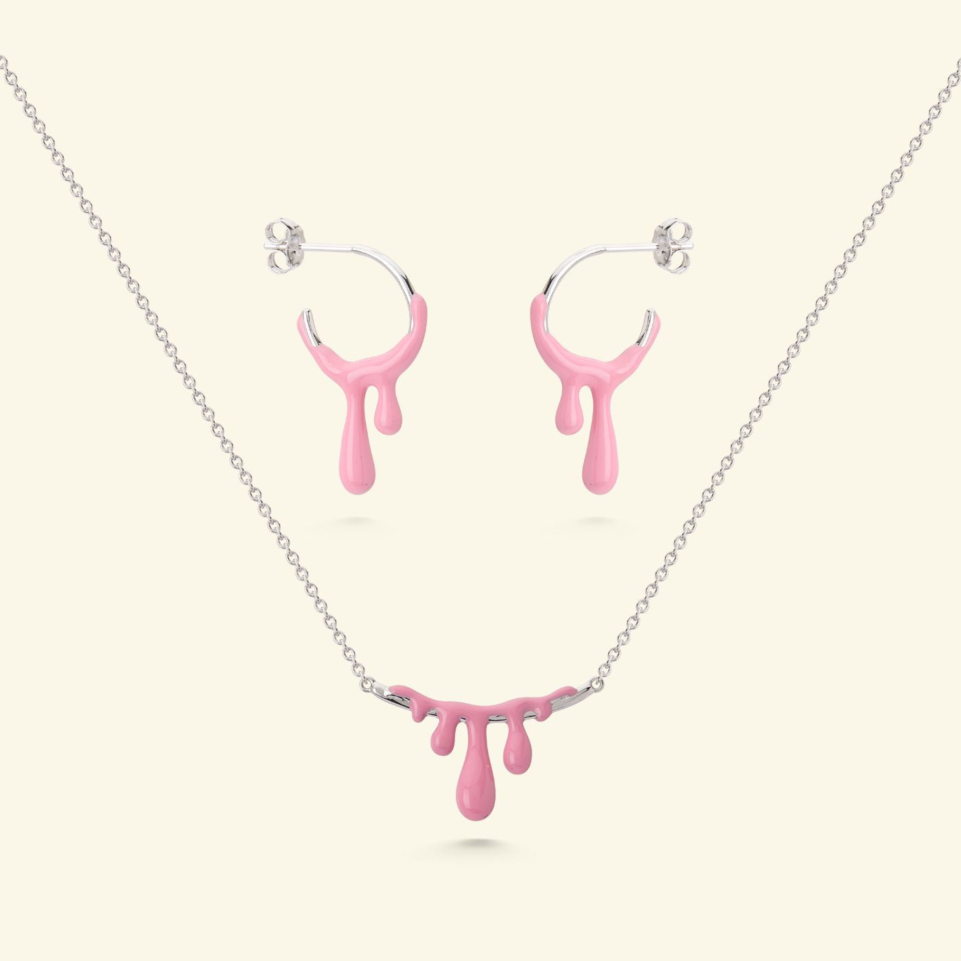 Gelato Raspberry Silver Set image 0