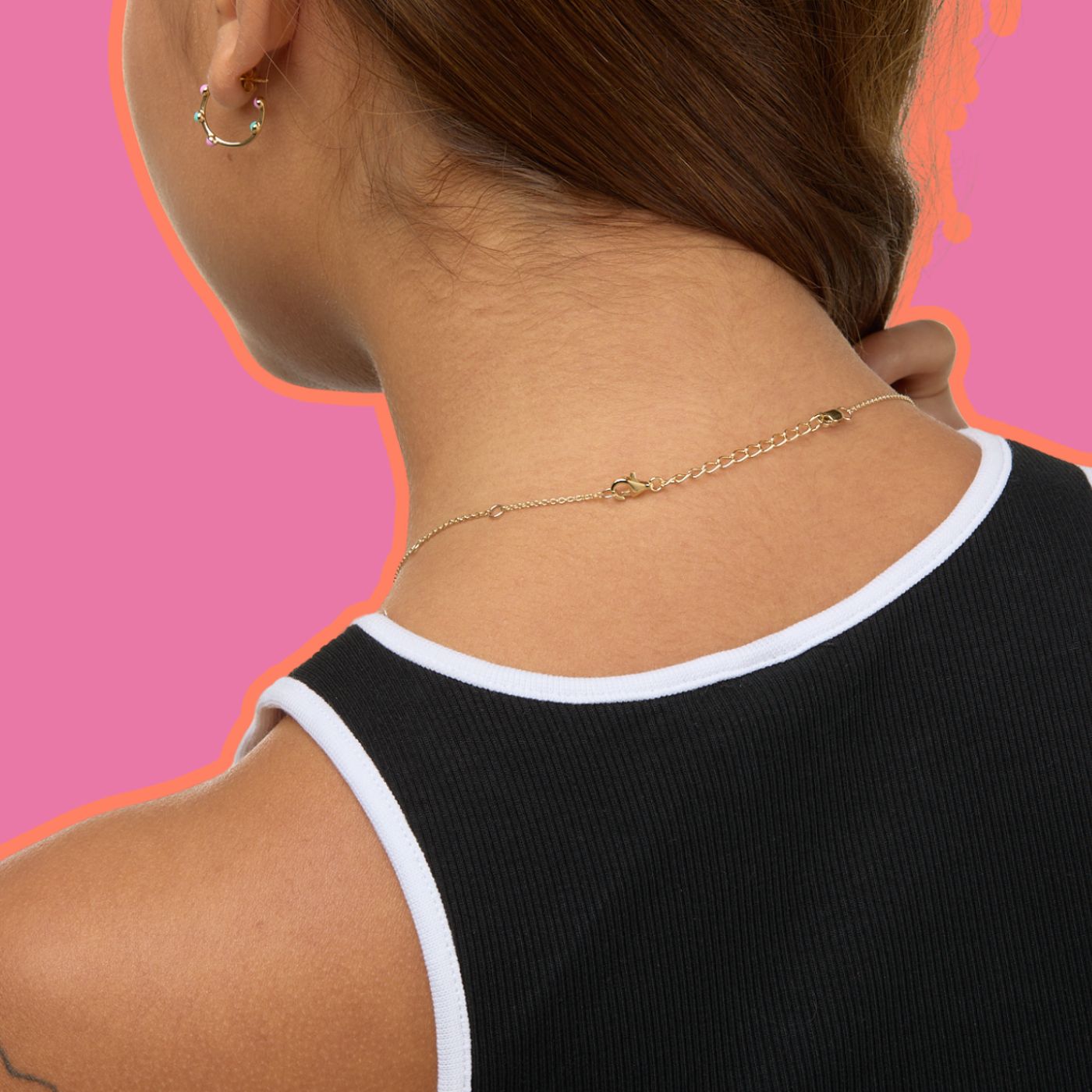 18k Gold Vermeil Chain Extender image 2