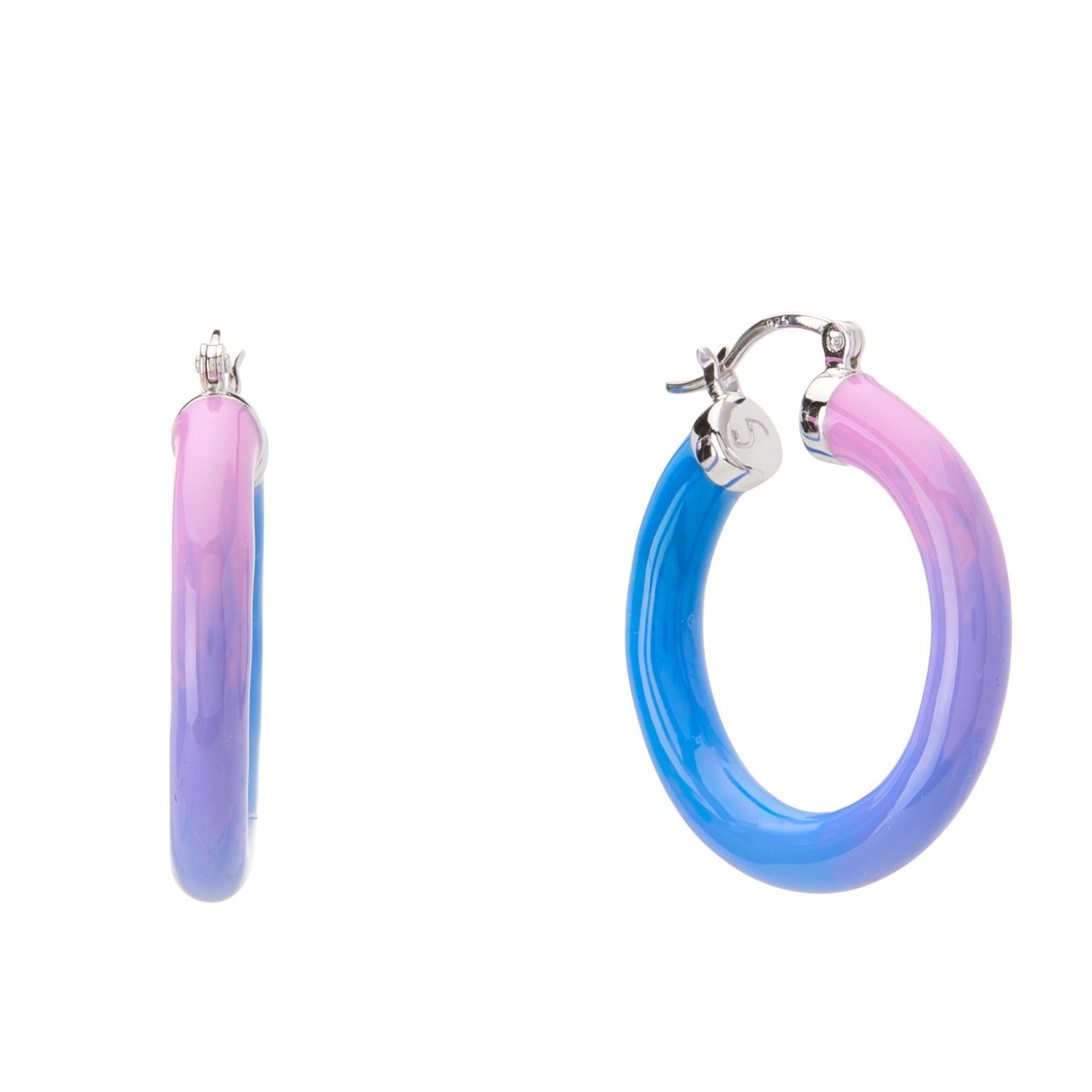 Tropicale Hoop Earring Dawn - Silver