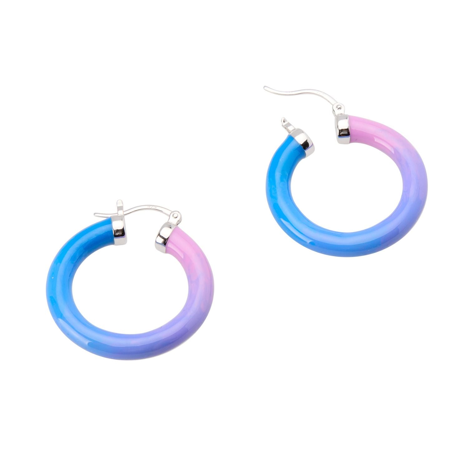 Tropicale Hoop Earring Dawn - Silver