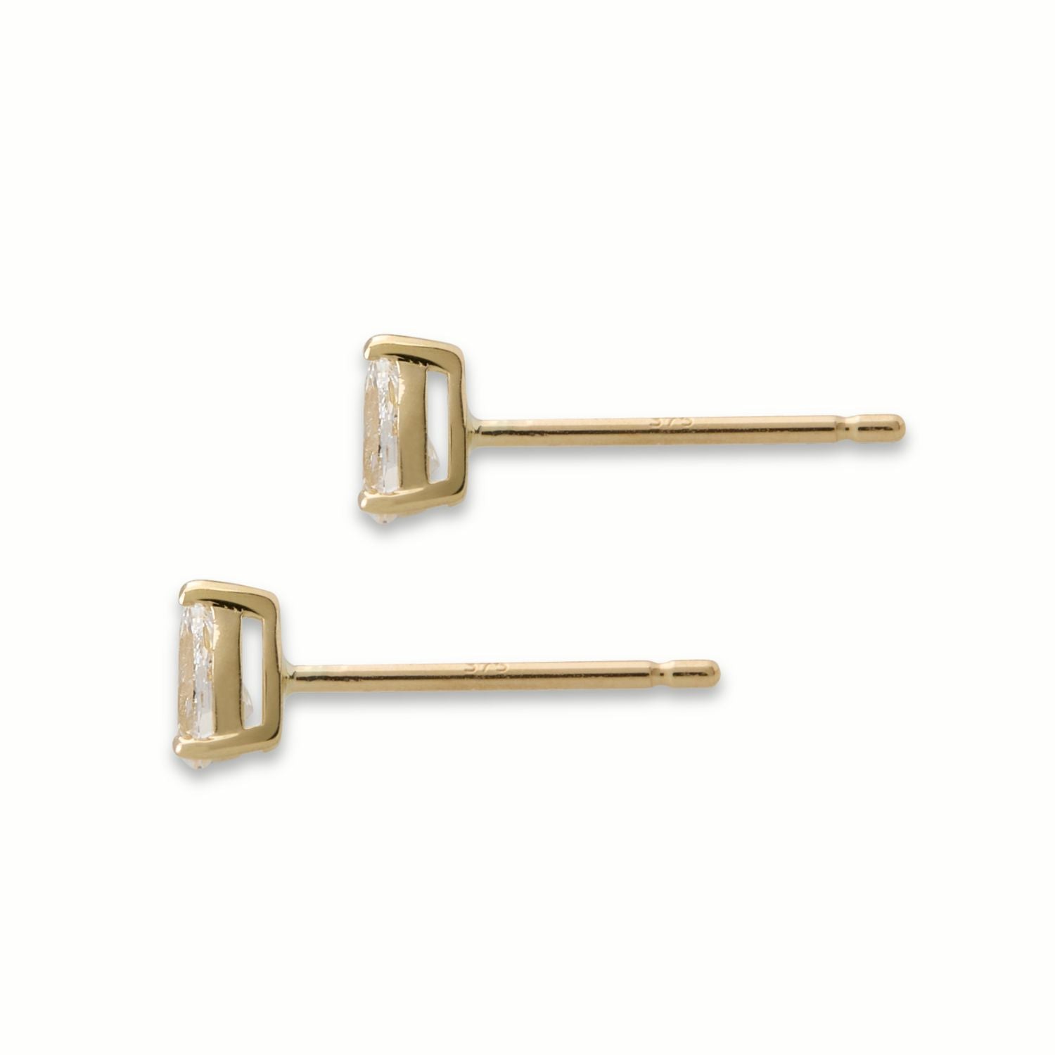 Lab Grown Diamond Pear Studs - 0.30ctw