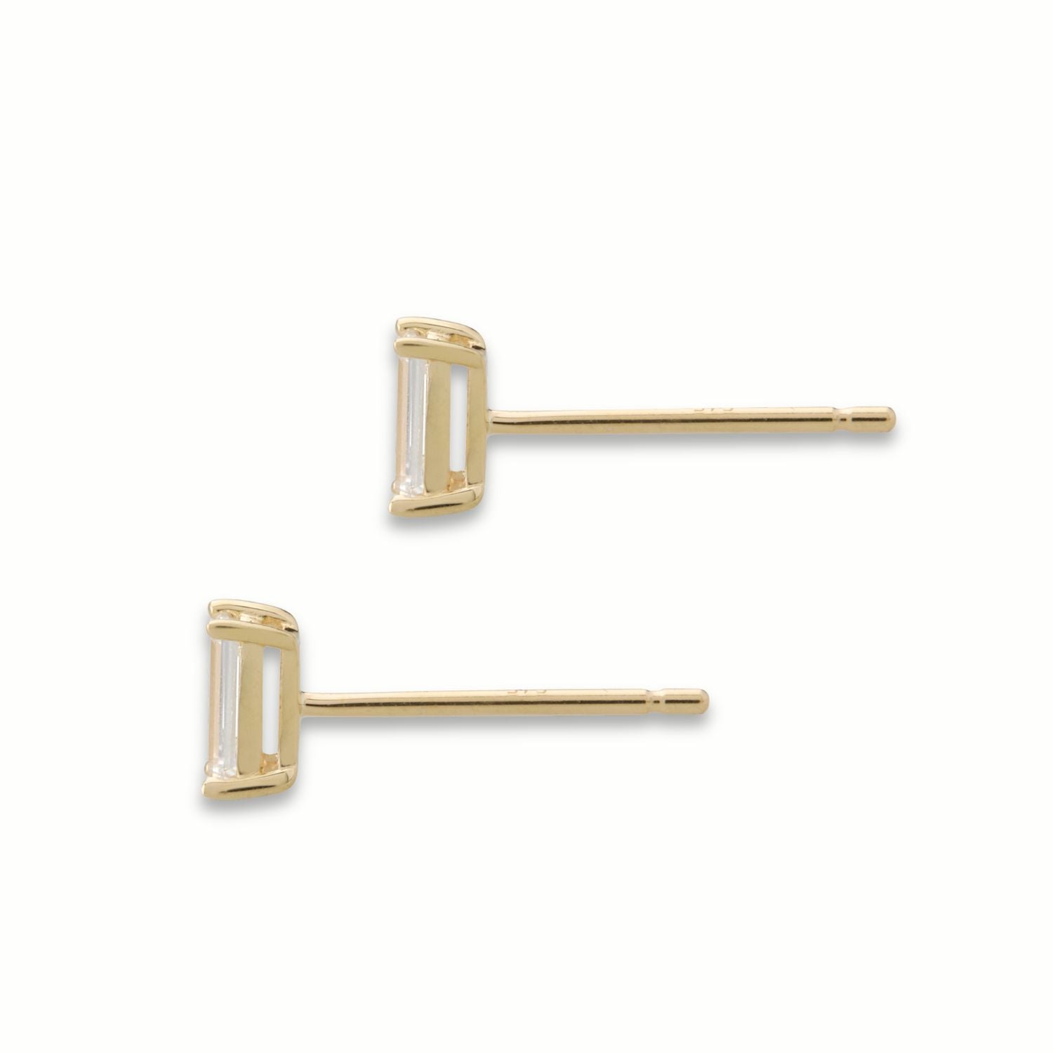 Lab Grown Diamond Baguette Studs - 0.50ctw