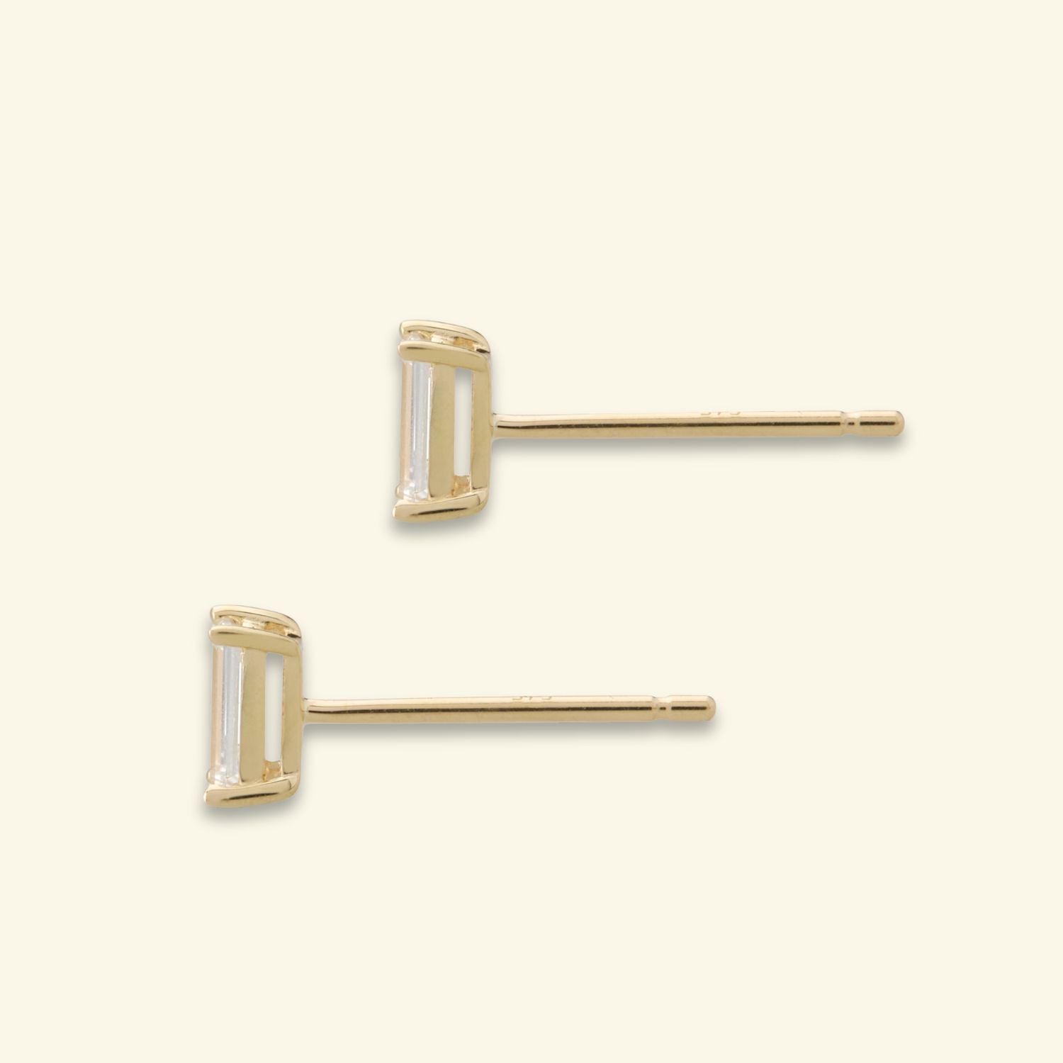 Lab Grown Diamond Baguette Studs - 0.30ctw