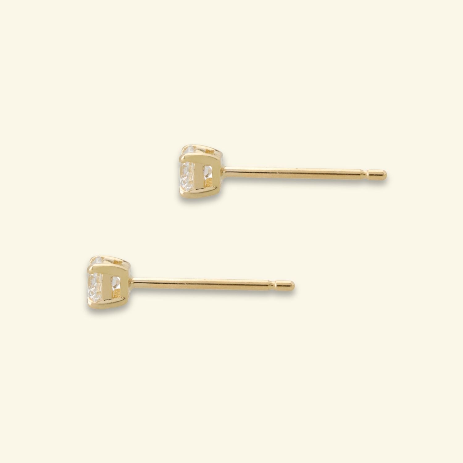 Lab Grown Round Diamond Studs - 0.30ctw