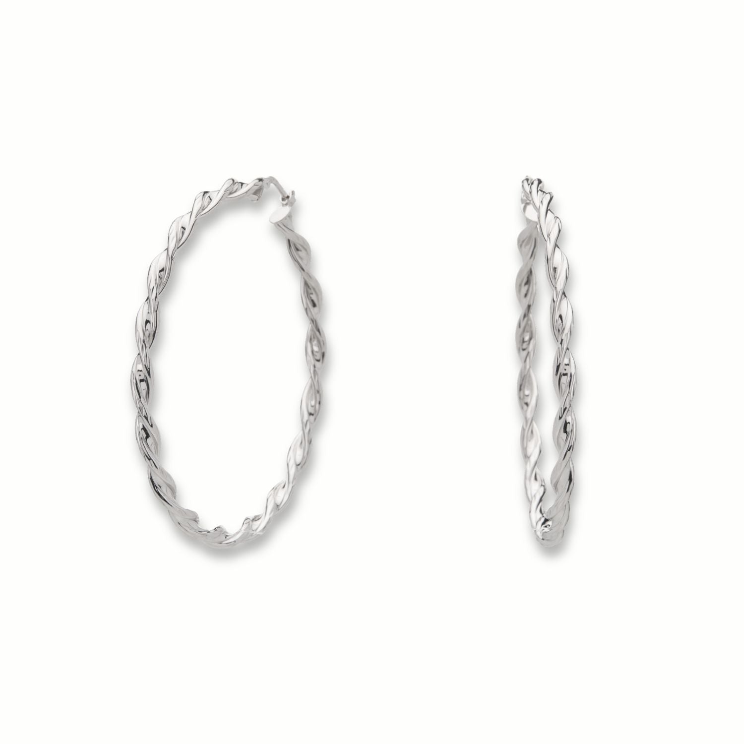 Contorta Hoop Earrings
