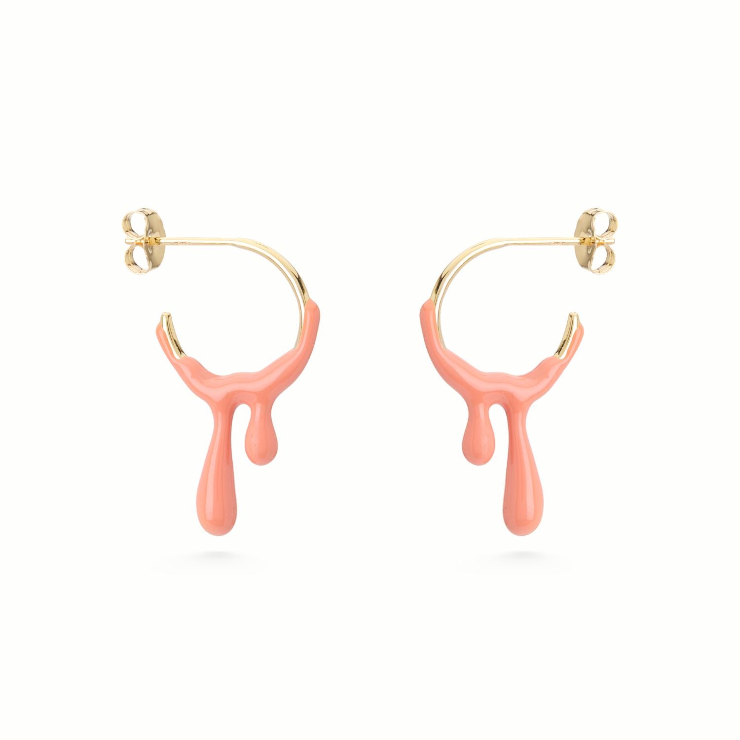 Gelato Gold Earring - Tangerine
