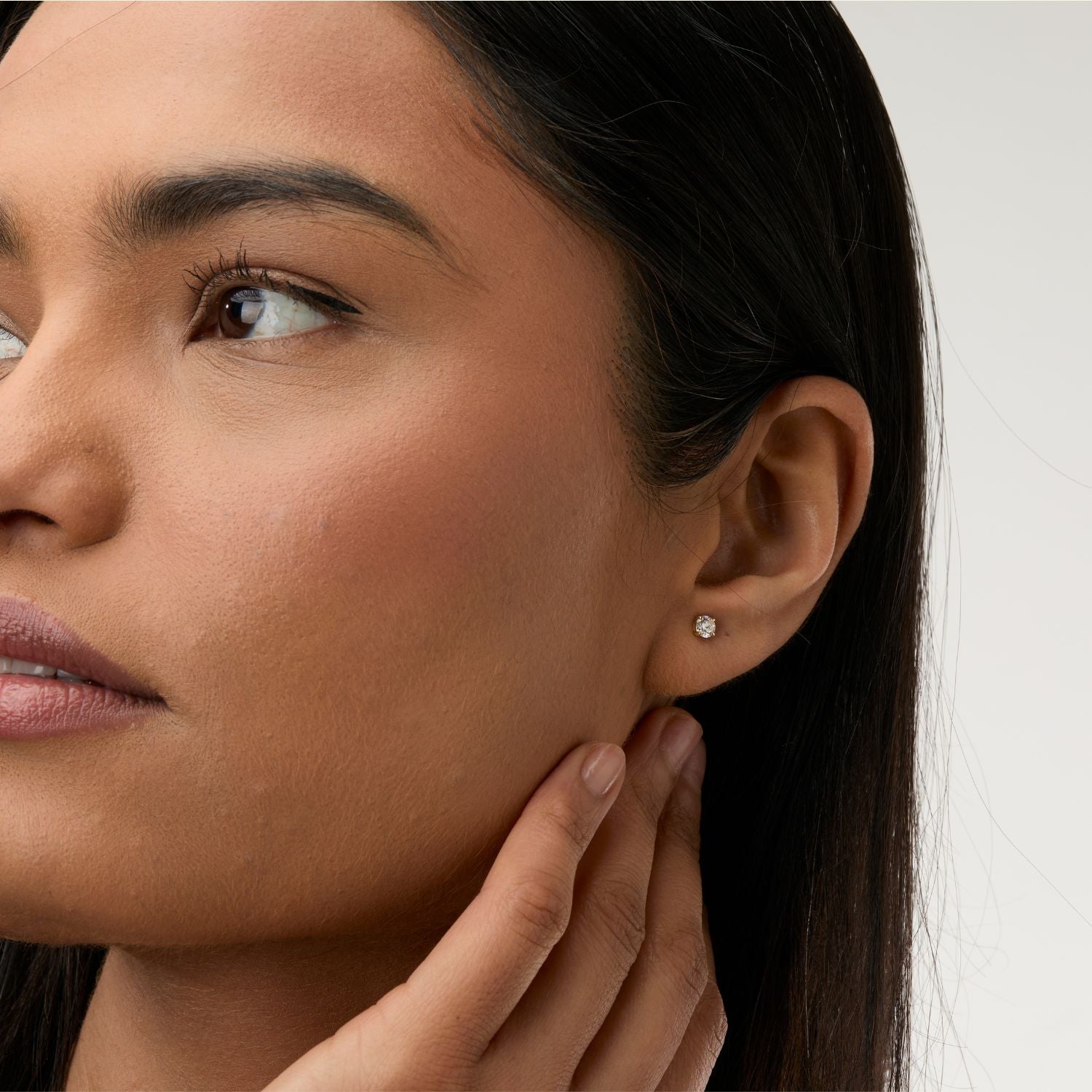 Lab Grown Diamond Round Studs - 0.50ctw