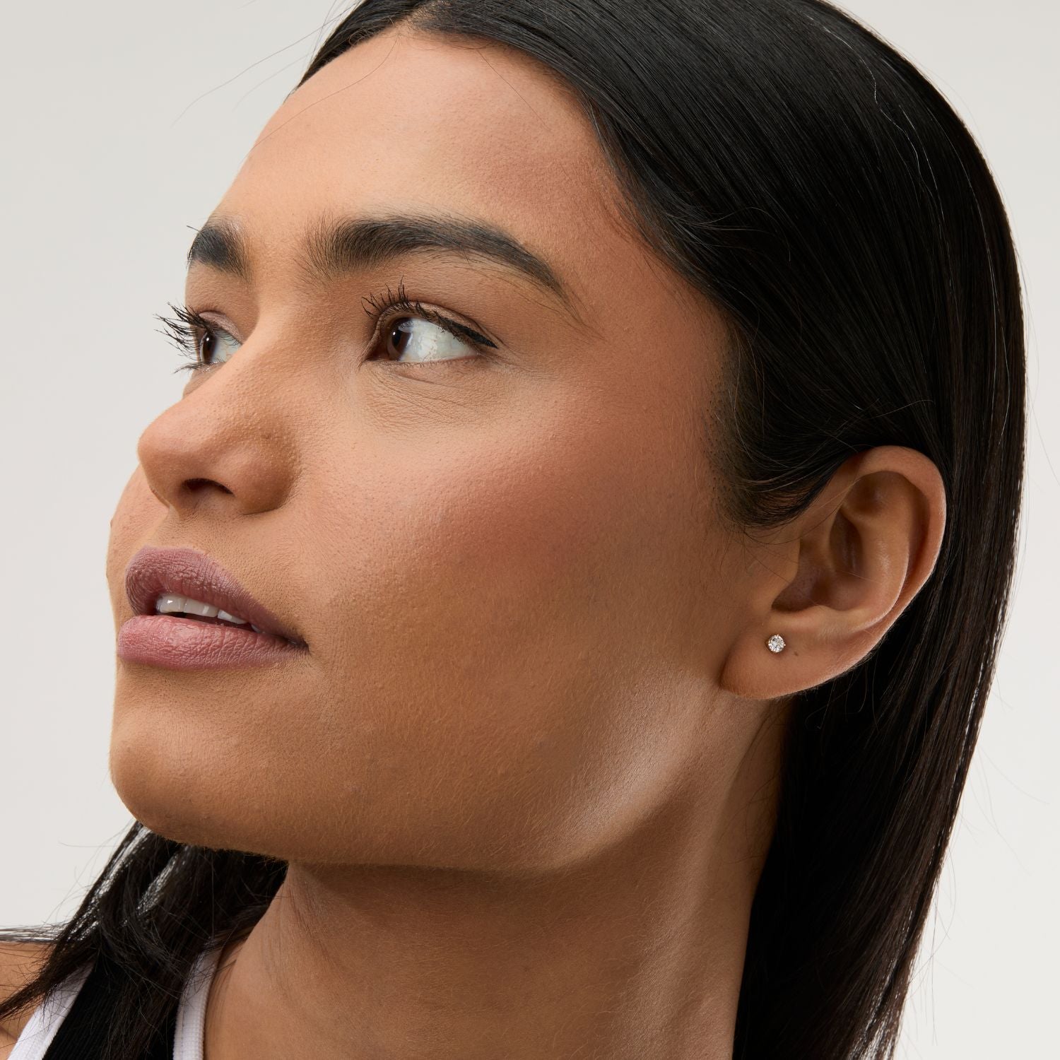 Lab Grown Round Diamond Studs - 0.30ctw