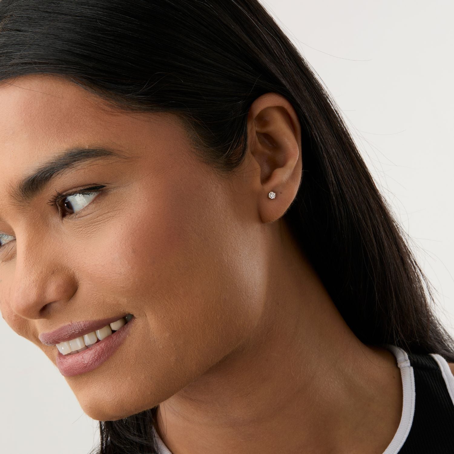 Lab Grown Round Diamond Studs - 0.30ctw