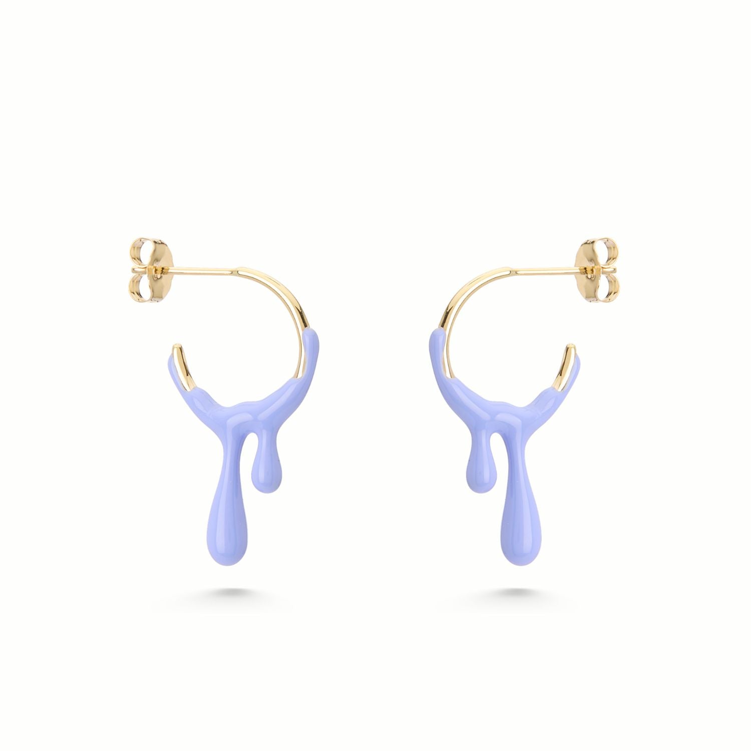 Gelato Gold Earring - Lavender