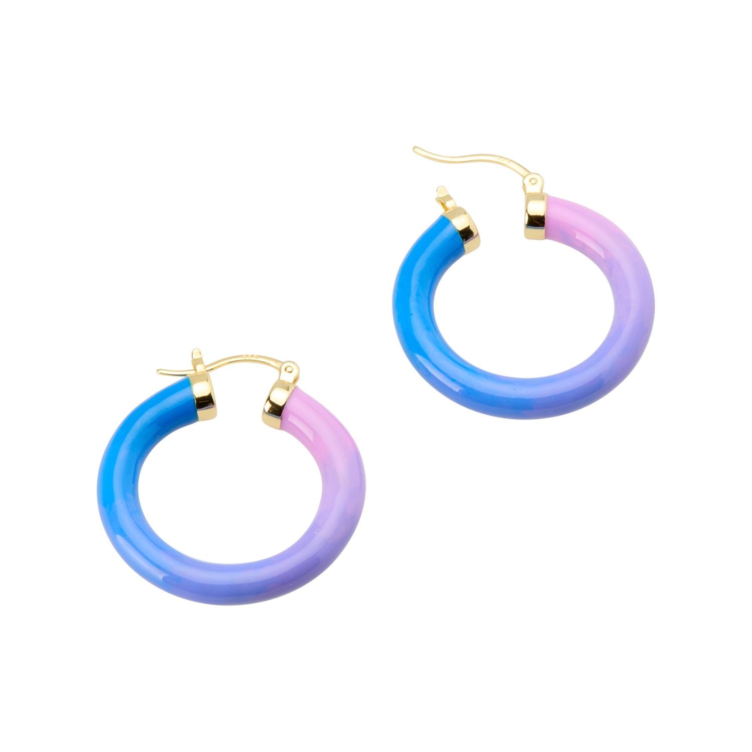 Tropicale Hoop Earring Dawn - Gold Vermeil