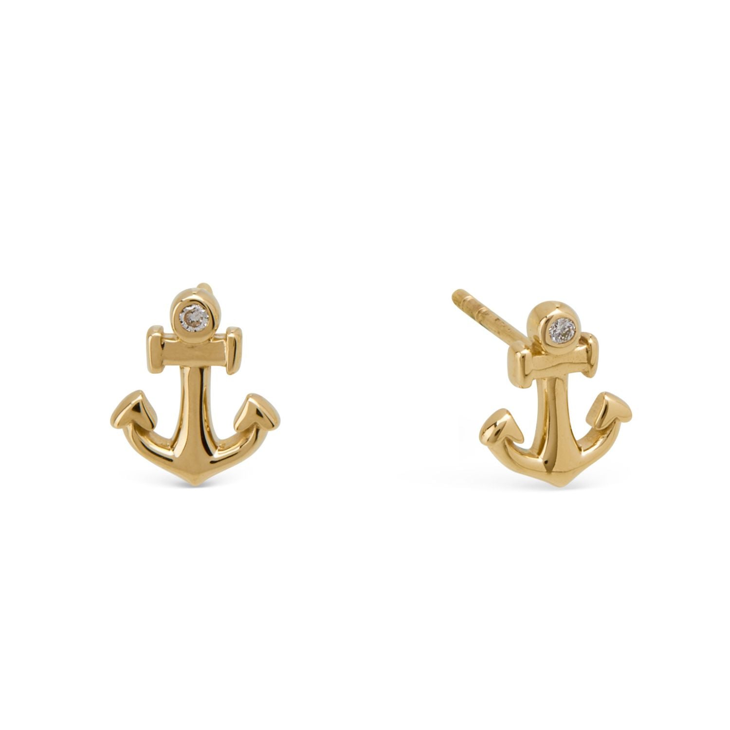Hope Anchor Earring