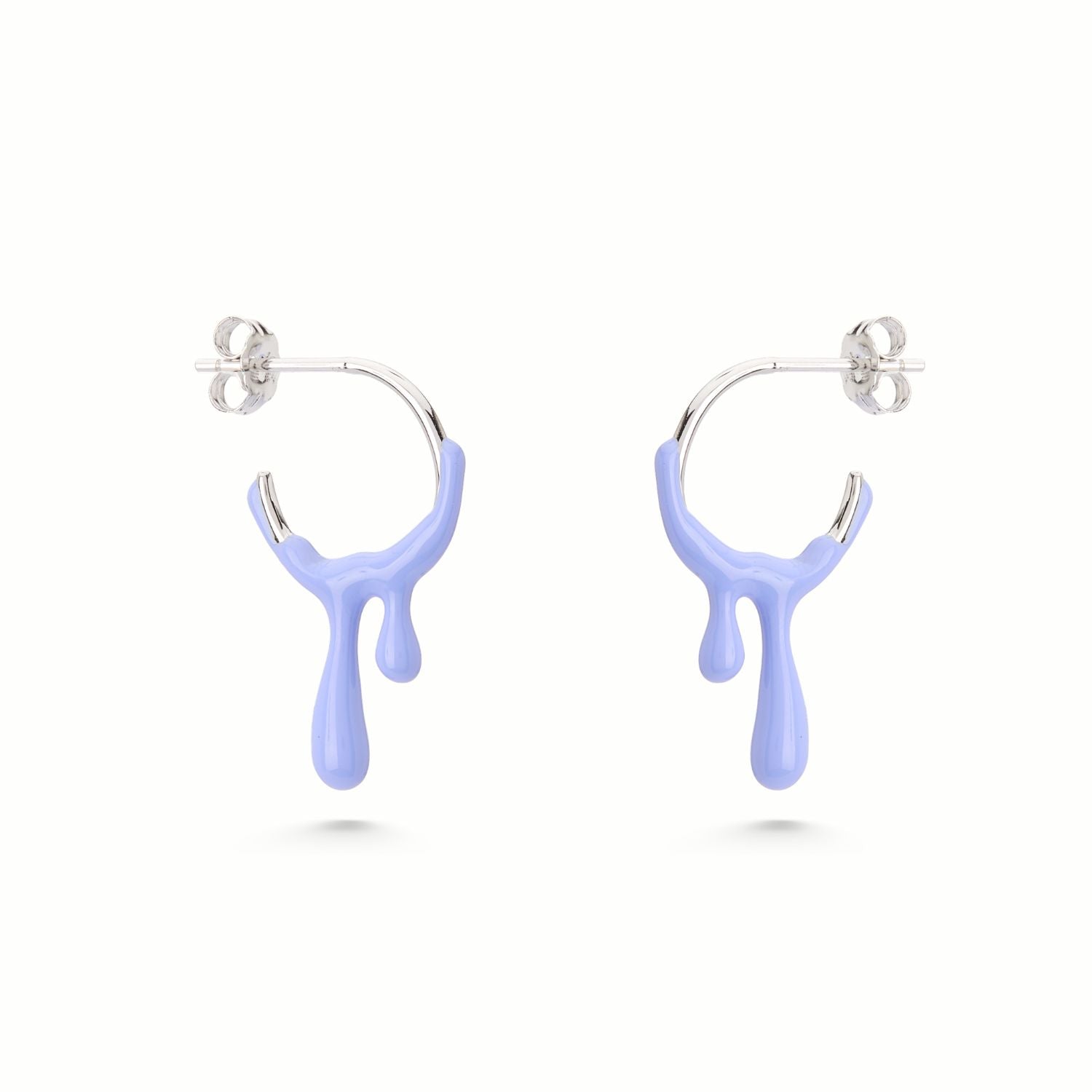 Gelato Silver Earring - Lavender