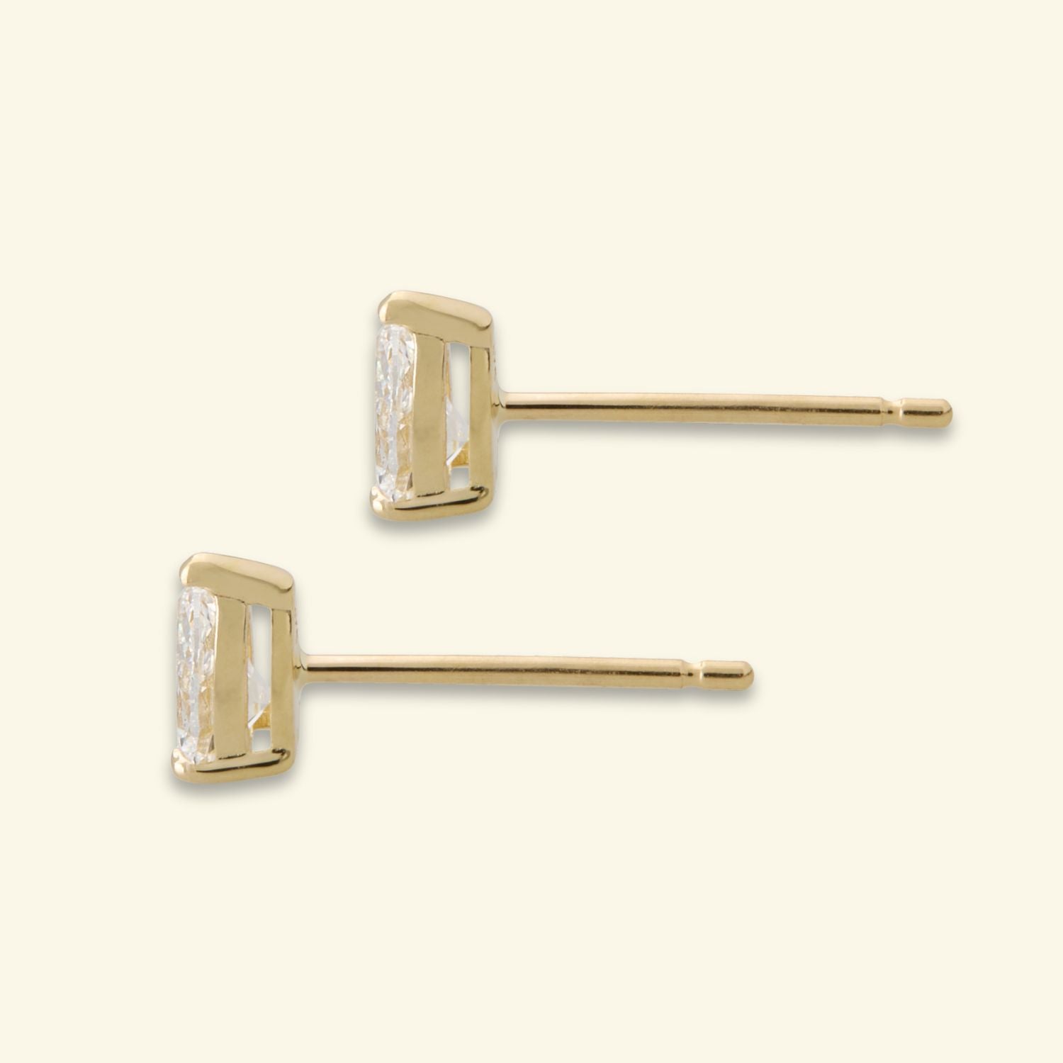 Lab Grown Diamond Pear Studs - 0.50ctw