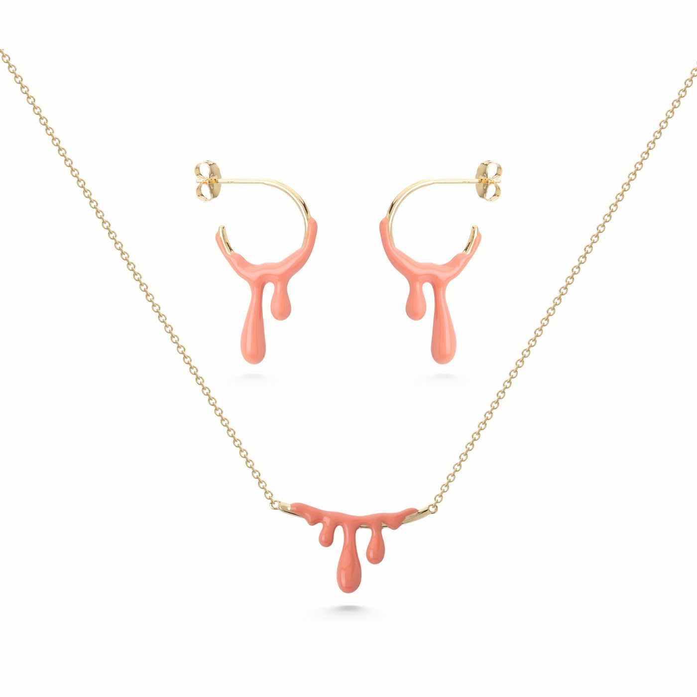 Gelato Tangerine Gold Set
