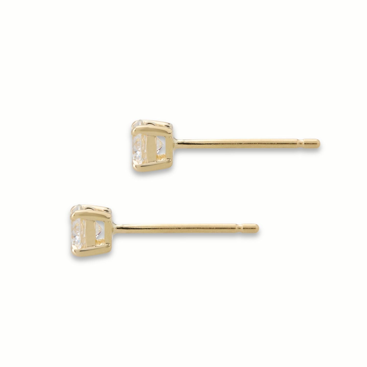 Lab Grown Round Diamond Studs - 0.30ctw