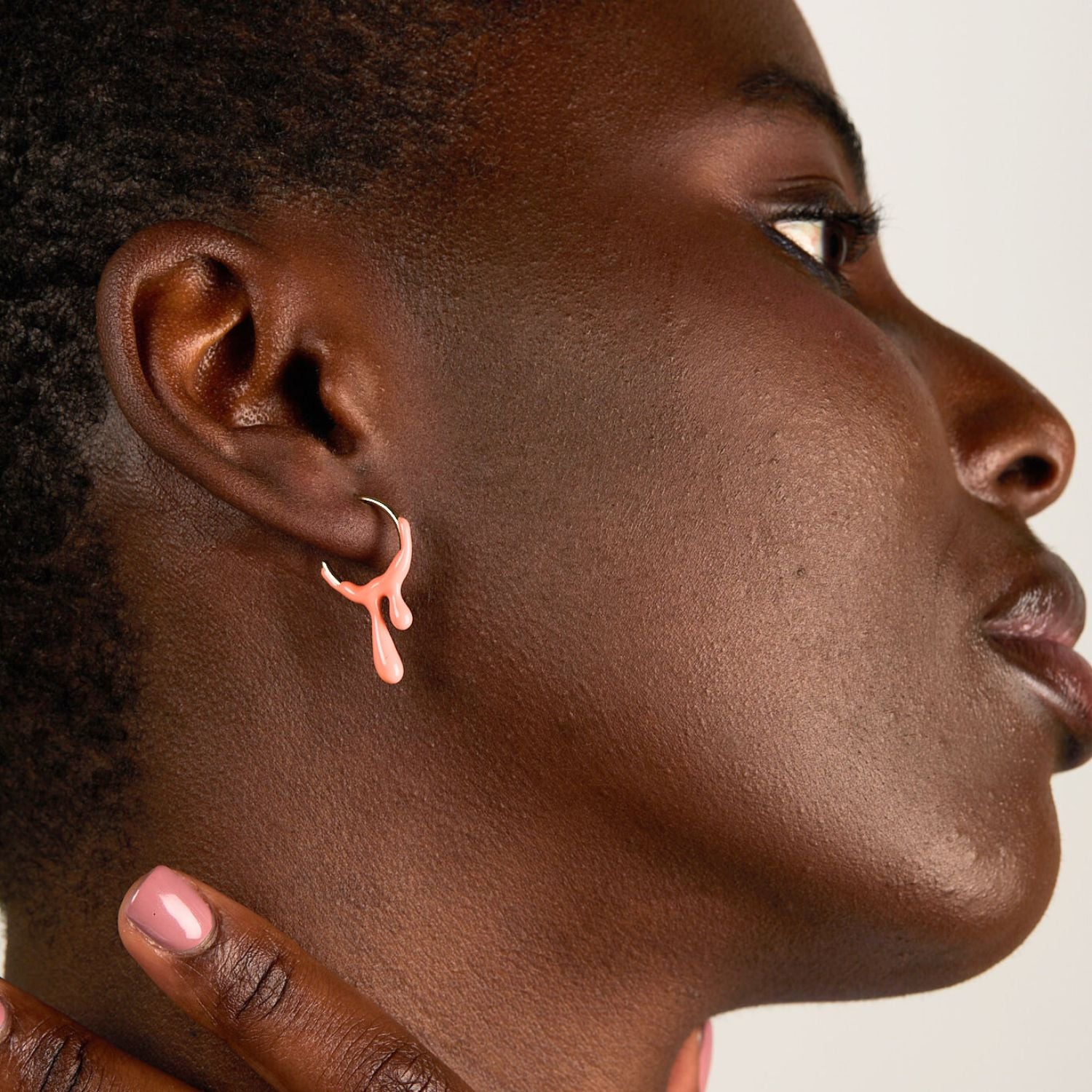Gelato Gold Earring - Tangerine